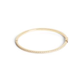 Coeur De Lion Eternal Love Crystal Bangle - Gold
