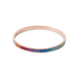 Coeur De Lion Pavé Crystal Multicolour Bracelet