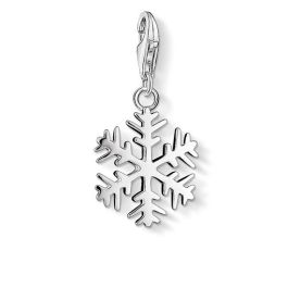 Thomas Sabo Charm Pendant, Silver Snowflake