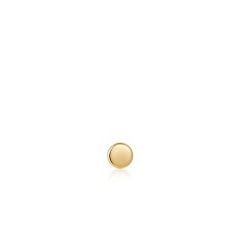 Ania Haie Disc Barbell Single Earring - Gold