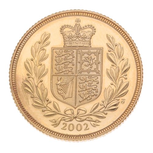 2002 Elizabeth II Full Sovereign Coin
