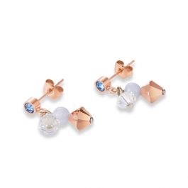 Coeur De Lion Chalcedony Light Blue Earrings