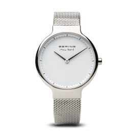 Bering Ladies Max René Polished Silver Watch