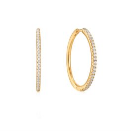 Ania Haie Glam Gold Hoop Earrings