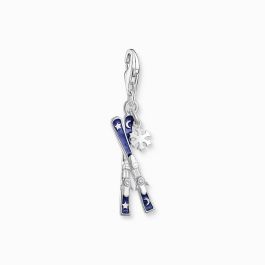 Thomas Sabo Crossed Ski Charm with Enamel