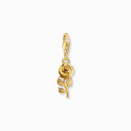Thomas Sabo Rose Charm Pendant - Gold