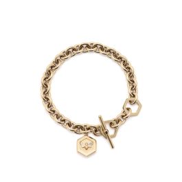 Olivia Burton Signature Minima Bee Gold Toggle Bracelet