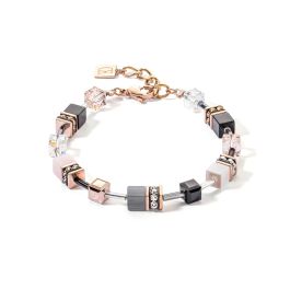 Coeur De Lion GeoCUBE Bracelet - Rose Gold Soft