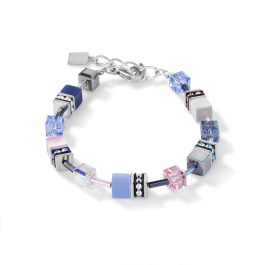 Coeur de Lion GeoCUBE Bracelet - Blue Rose