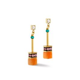 Coeur De Lion GeoCUBE Earrings - Multicolour Expressive