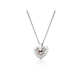 Clogau Cariad Sparkle Small Heart Pendant