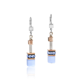 Coeur De Lion GeoCUBE Earrings - Light Blue
