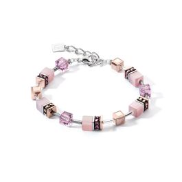Coeur De Lion GeoCUBE Bracelet - Iconic Monochrome Lilac