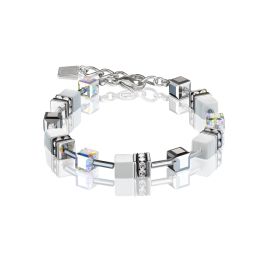 Coeur De Lion White GEOCUBE Bracelet