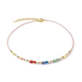 Coeur De Lion Princess Shape Mix Necklace - Multicolour