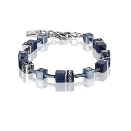 Coeur De Lion Navy Blue GEOCUBE Bracelet