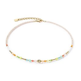 Coeur De Lion Princess Spheres Necklace Multicolour Pastel