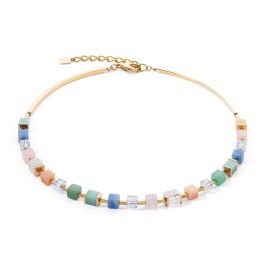 Coeur De Lion Necklace Precious Classic Cubes - Multicolour Gentle