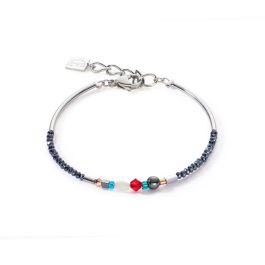 Coeur De Lion Sparkling Dot Gemstone Bracelet - Multicolour Vintage