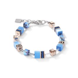 Coeur De Lion GeoCUBE Bracelet - Sky Blue
