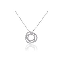 Sif Jakobs Sif Jakobs Otranto Pendant - Silver and Zirconia