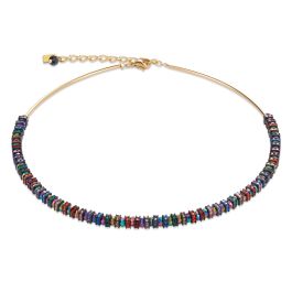 Coeur De Lion Multicolour Gold Necklace