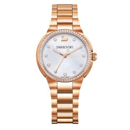 Swarovski City Mini Watch, Rose Gold Plating