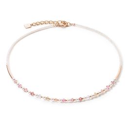 Coeur De Lion Princess Pearls Necklace - Rose Gold and Light Rose