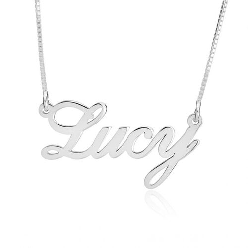 Jeulia Simple Name Necklace