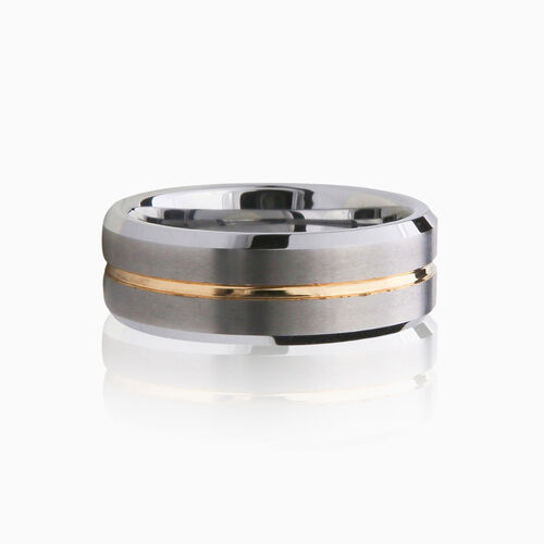 "All Our Days" 8mm Tungsten Carbide Men's Wedding Ring