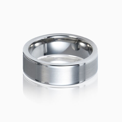 "Lumen" 7mm Tungsten Carbide Men's Wedding Ring