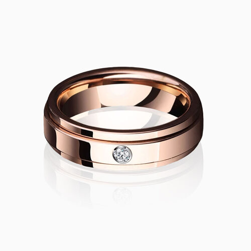 "Chosen One" 6mm Tungsten Carbide Men's Wedding Ring