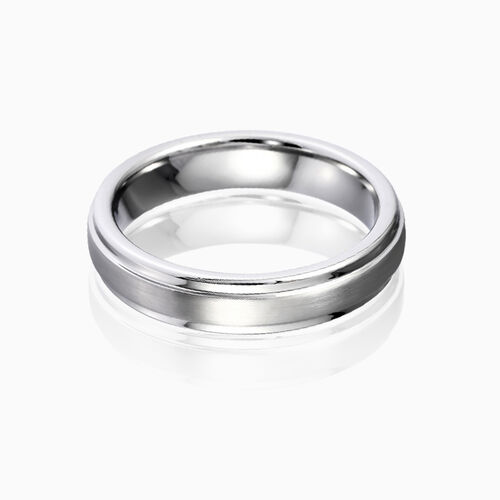 "Valiant Vow" 5mm Tungsten Carbide Men's Wedding Ring