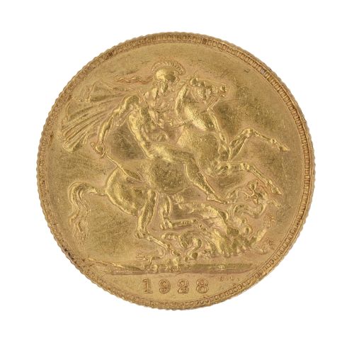 1928 George Full Sovereign Coin