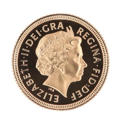 2002 Elizabeth II Half Sovereign Coin
