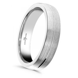 Brown & Newirth 'Saturn' Wedding Band, For Him