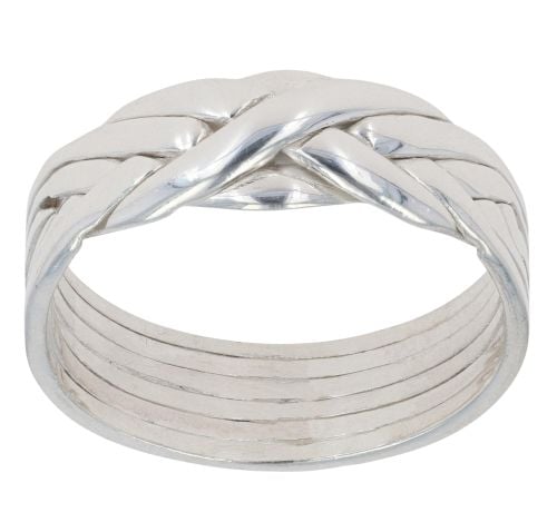 Silver Puzzle Ring By Icesia