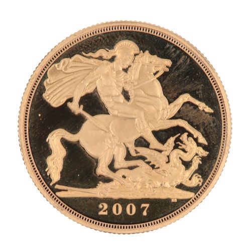 2007 Elizabeth II Double Sovereign Coin