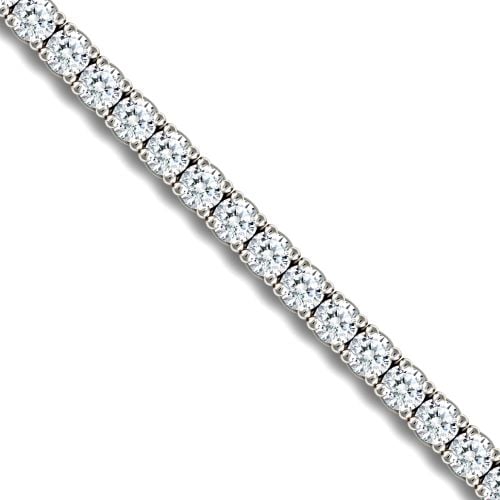 18ct White Gold 2.00ct Diamond Tennis Bracelet