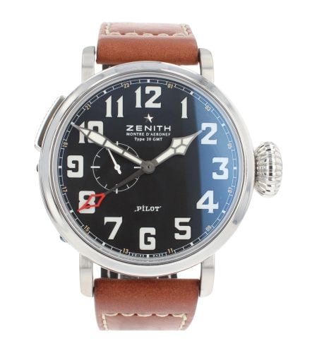Zenith Pilot Type 20 GMT Pre Owned Watch Ref 03.2430.693