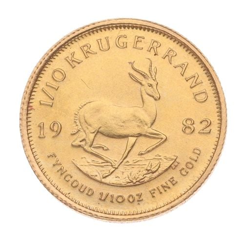 1982 1/10 Oz Krugerrand Coin