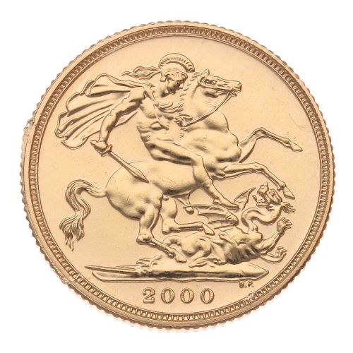 2000 Elizabeth II Full Sovereign Coin
