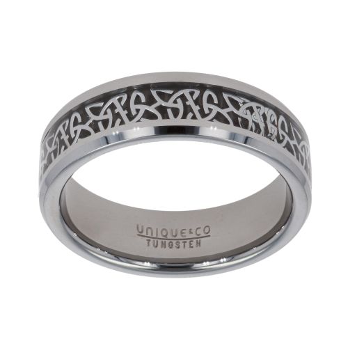 Unique & Co. Tungsten Celtic Band