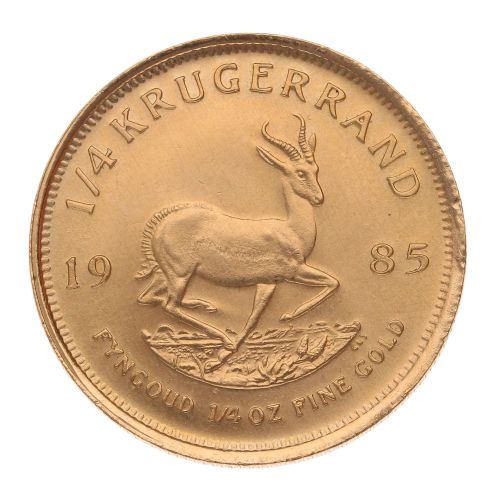 1985 1/4oz Krugerrand Coin
