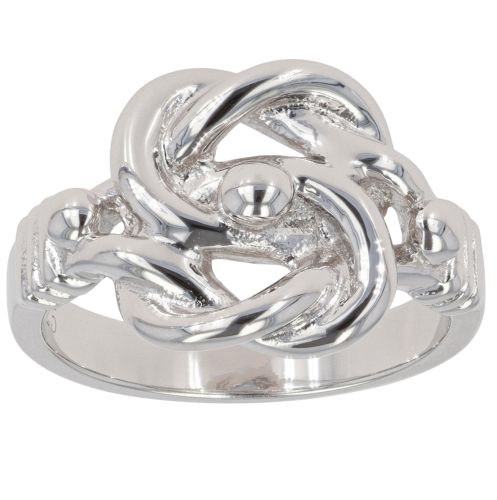 Silver Knot Ring By Icesia