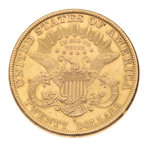 1899 Liberty USA Twenty Dollars Coin