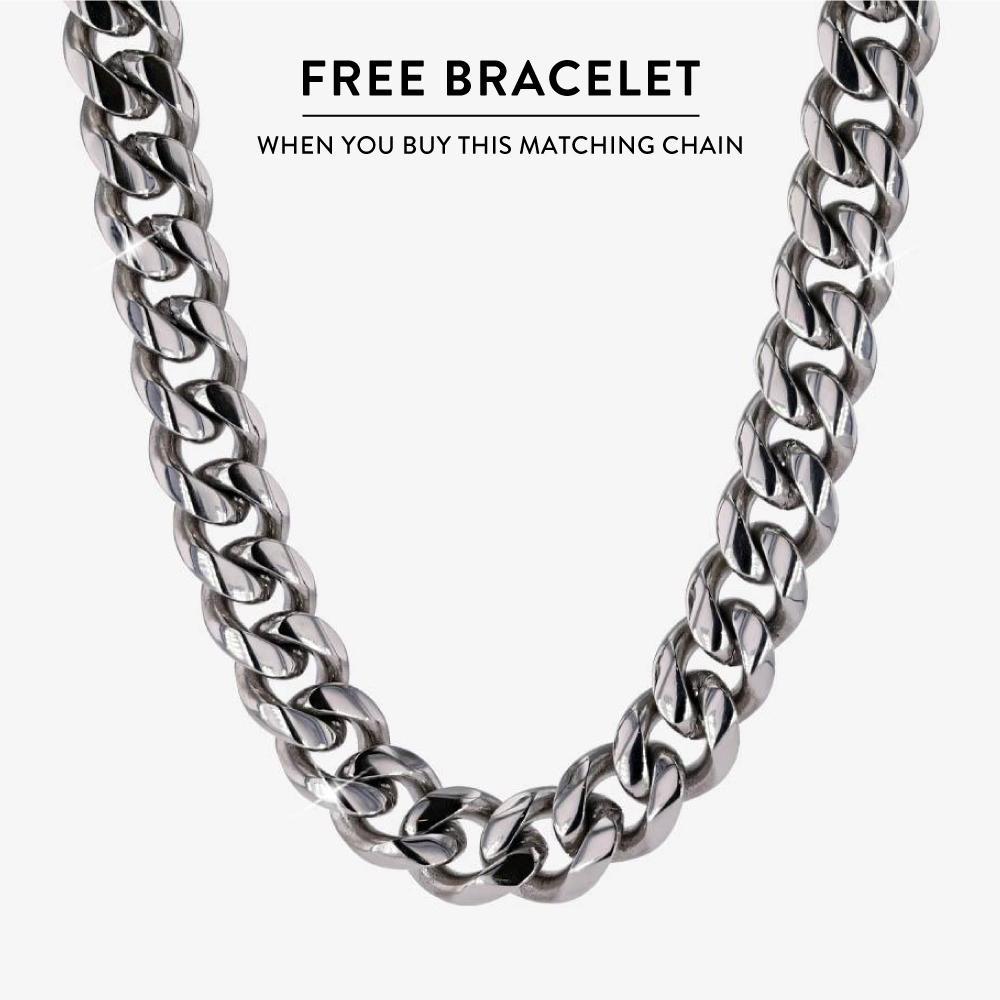 Solid, Super Heavyweight 8mm Cuban Chain