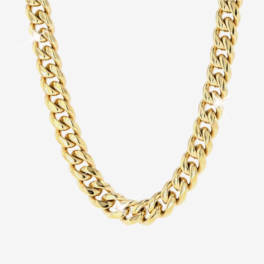 Solid Super Heavyweight Cuban Chain 8mm
