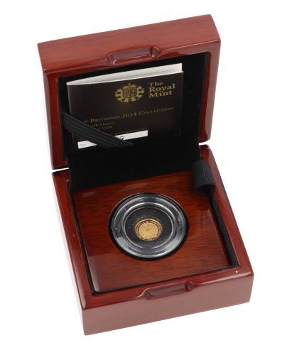 2014 1/20th Britannia Boxed Coin