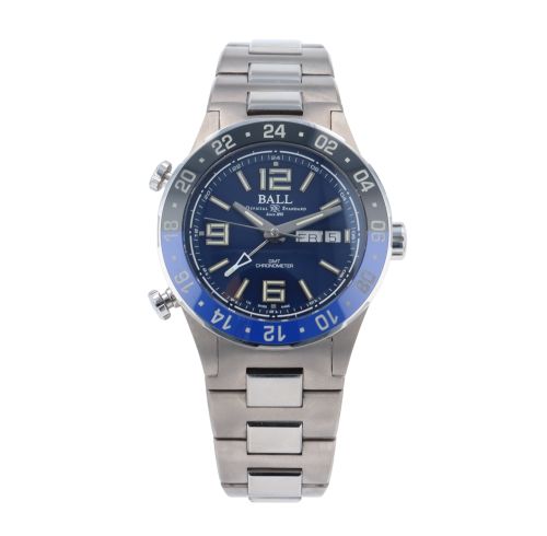 Ball Roadmaster GMT Pre Owned Watch Ref DG-303B-S1CJ-BE